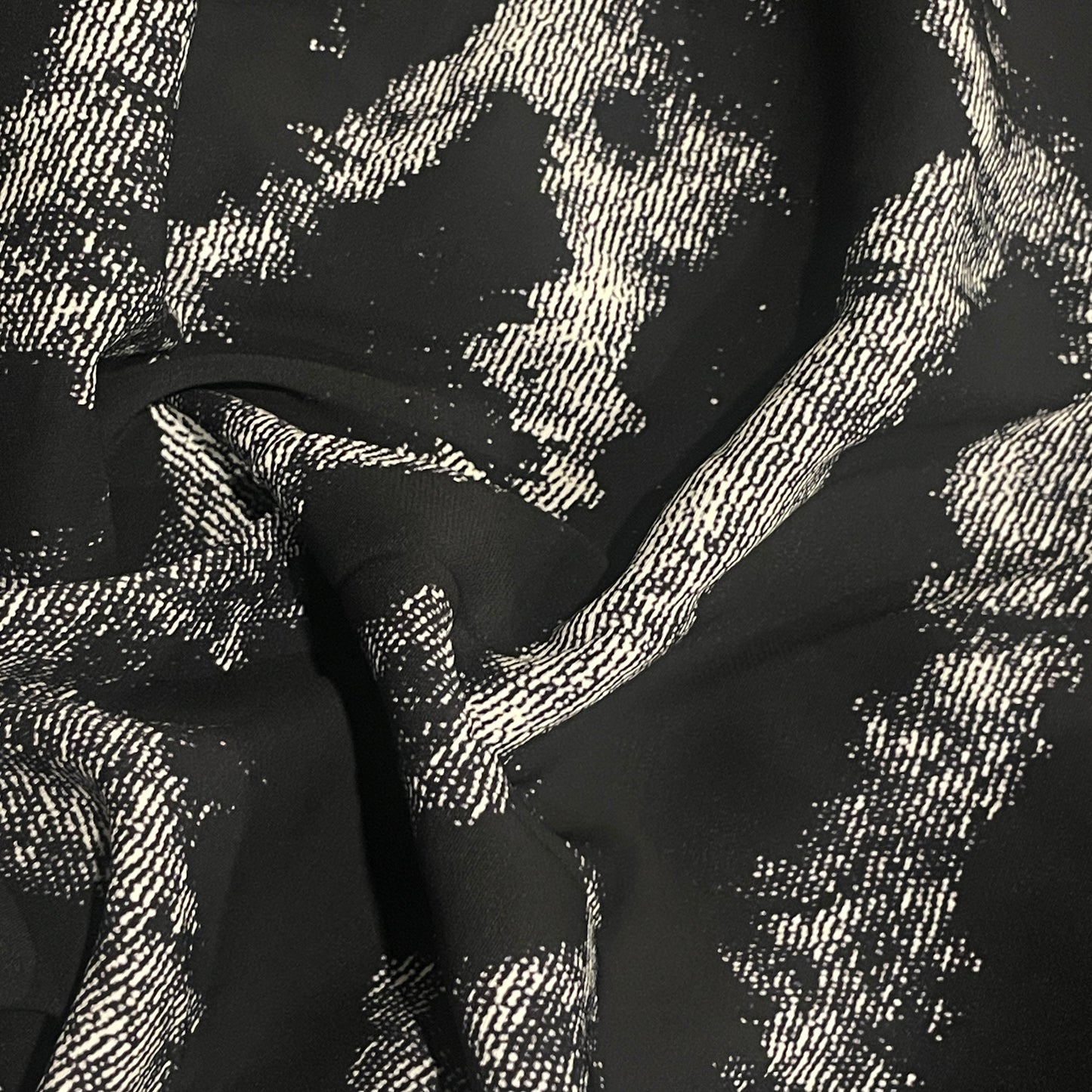 City nights luxe drape stretch suiting