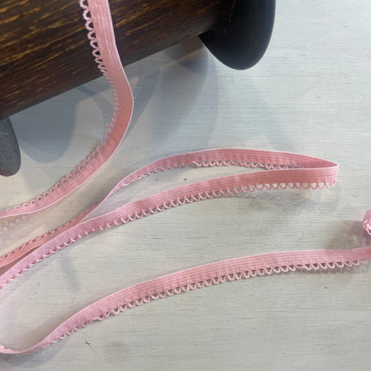 10mm rose pink soft picot
