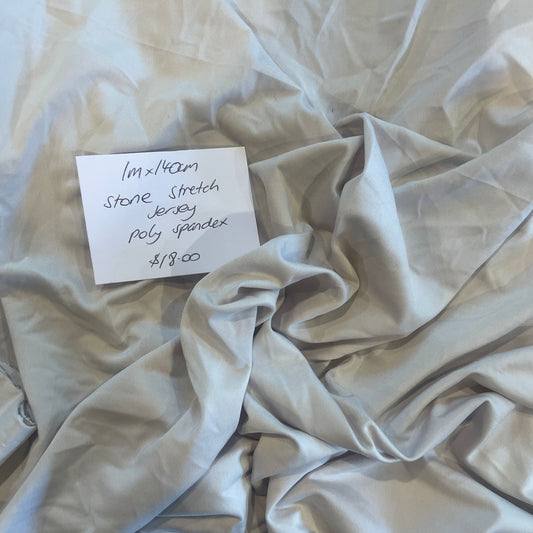 1m stone stretch jersey