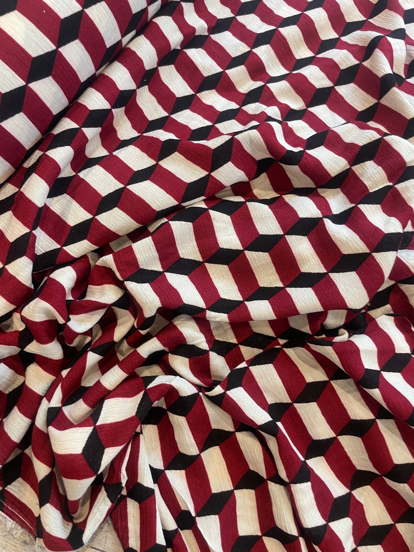 Renaissance crinkle crepe de chine