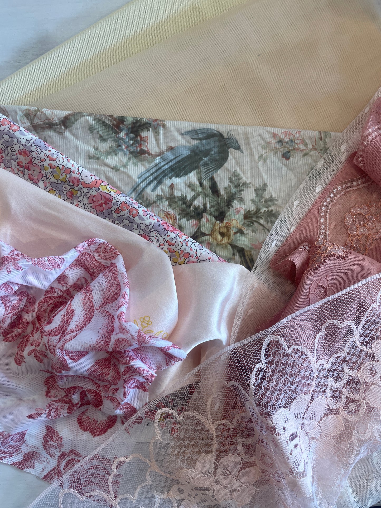 Rosetta’s garden  Artisan bra and knickers kit