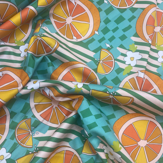 Summer abroad Aperol spritz spearmint cotton drill