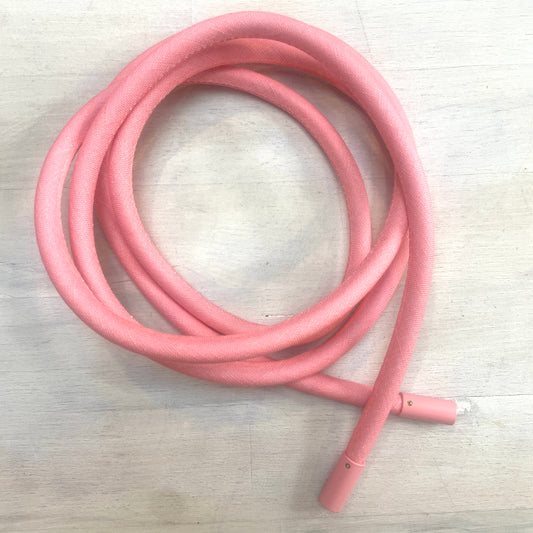 Flamingo pink linen Cord Belt