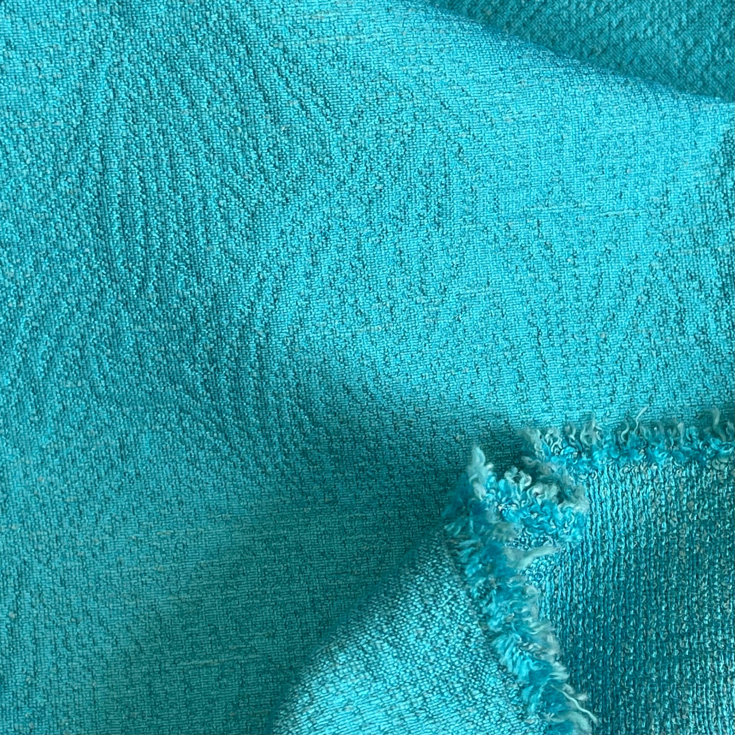 Majestic Blue Silk Jacquard