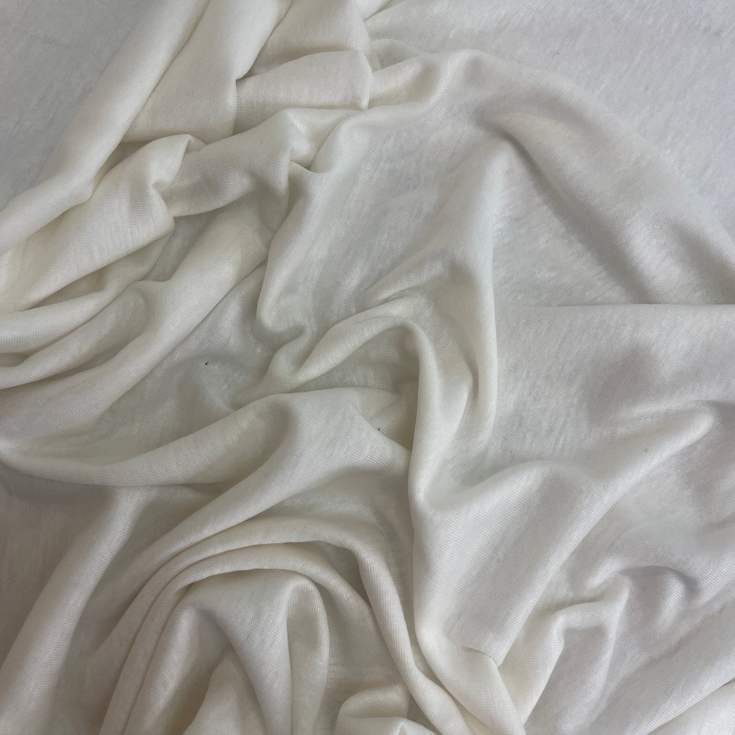 Vanilla linen cupro knit