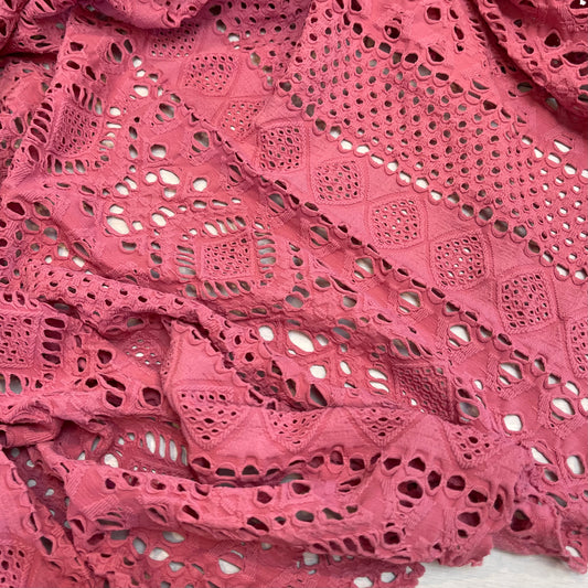 1.8 mtrs  Rose jacquard knit