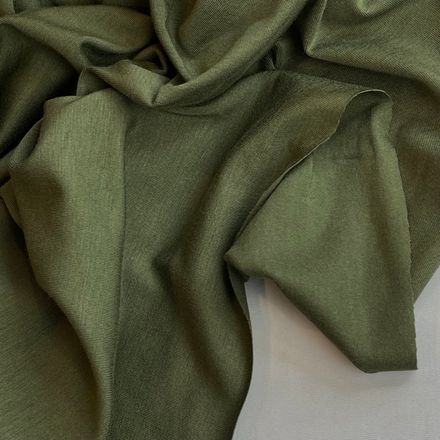 Woodland Green Viscose Jersey