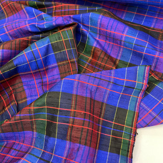 Vivian tartan Silk Dupion