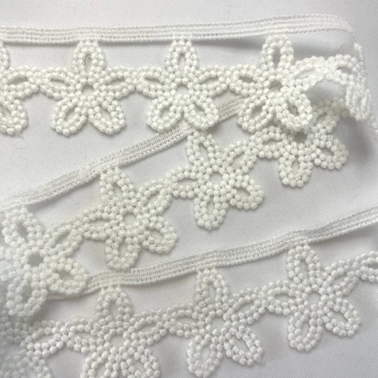 Daisy star Edging White