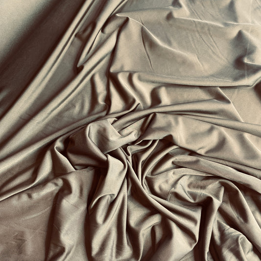 Khaki slinky jersey
