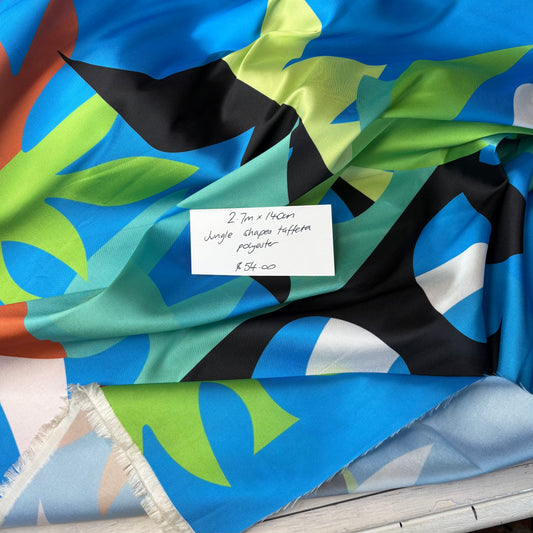 2.7m Jungle Shape Taffeta