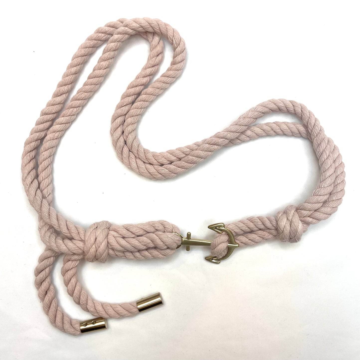 Rose Anchors Away Rope Tie Belt