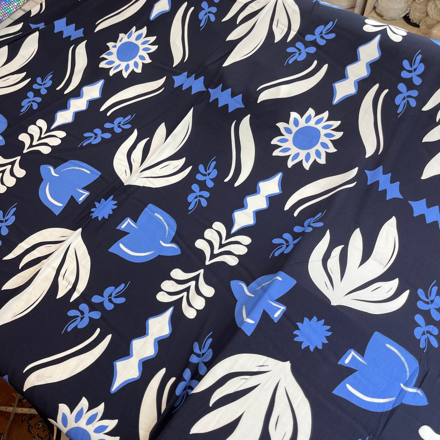 FABRIC GODMOTHER Mattie viscose crepe