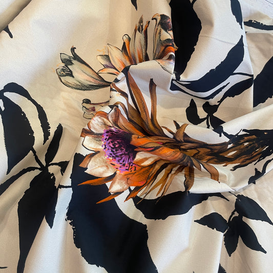 Protea stretch cotton sateen