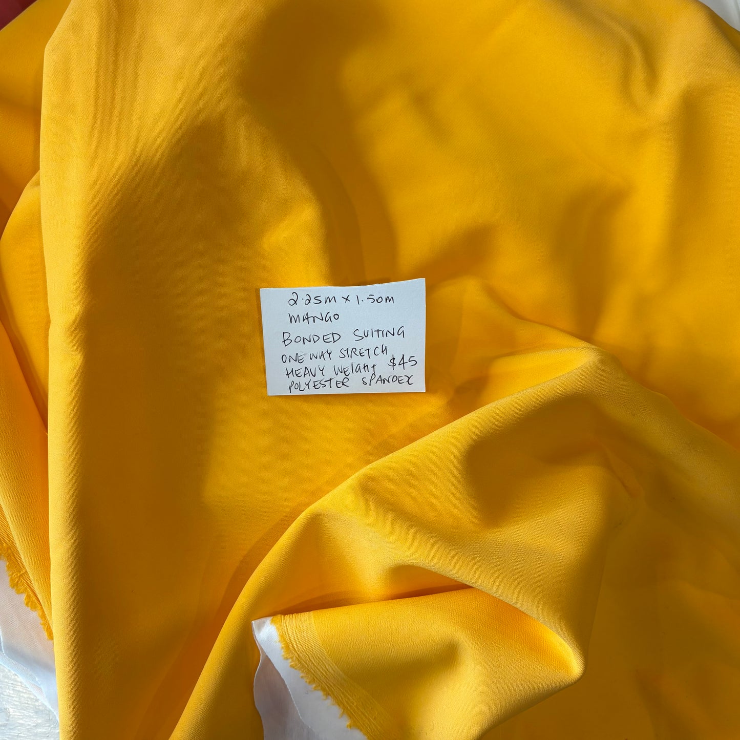 2.25m Mango Bonded Suiting