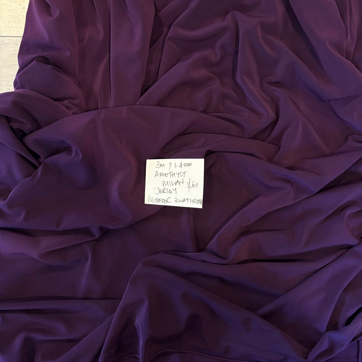 3m Amethyst Milan Jersey