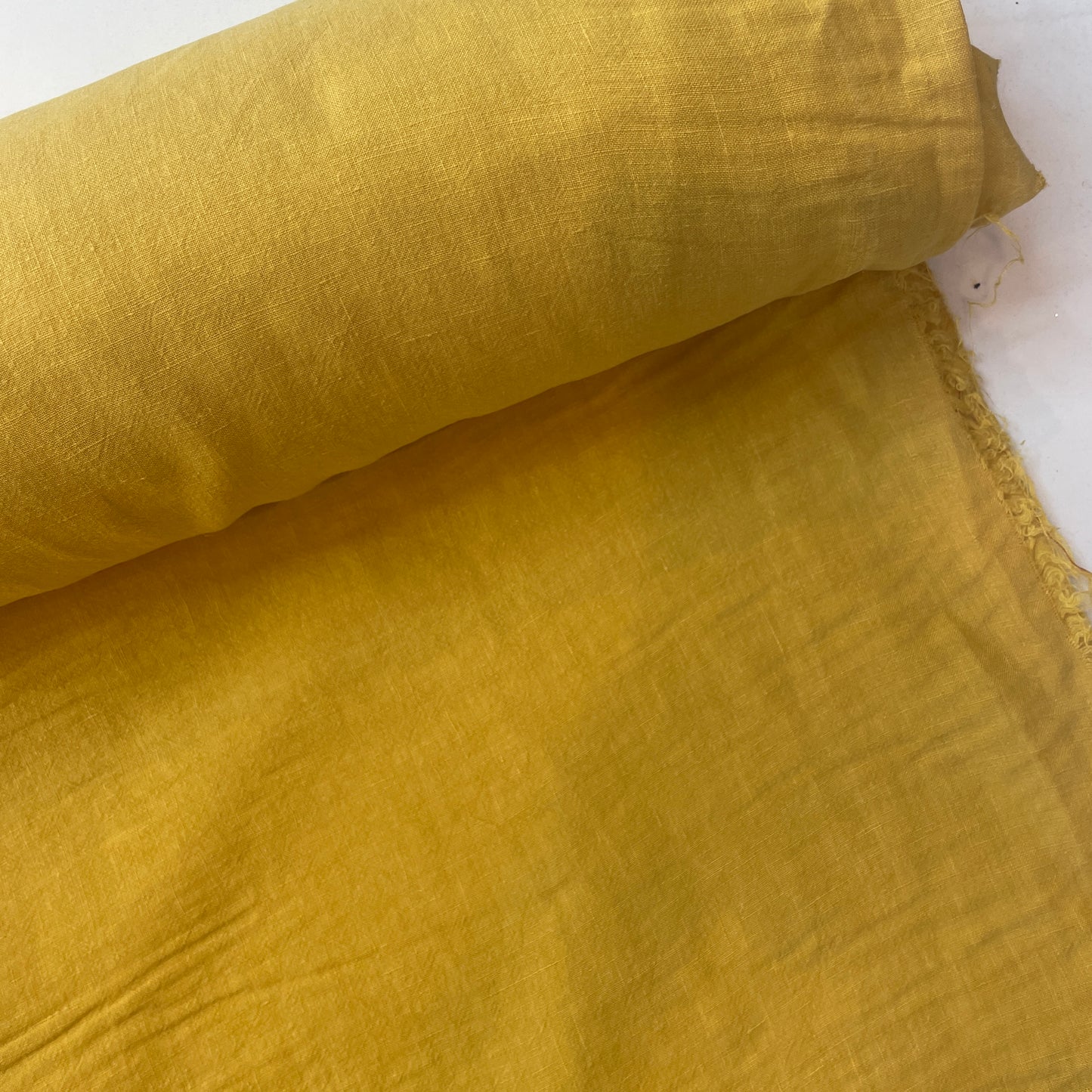 Mustard Mid Weight Linen