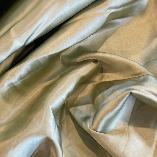 Morning pond stretch viscose satin