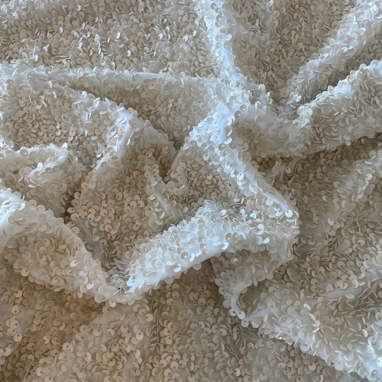 Snow queen Sequin stretch velvet