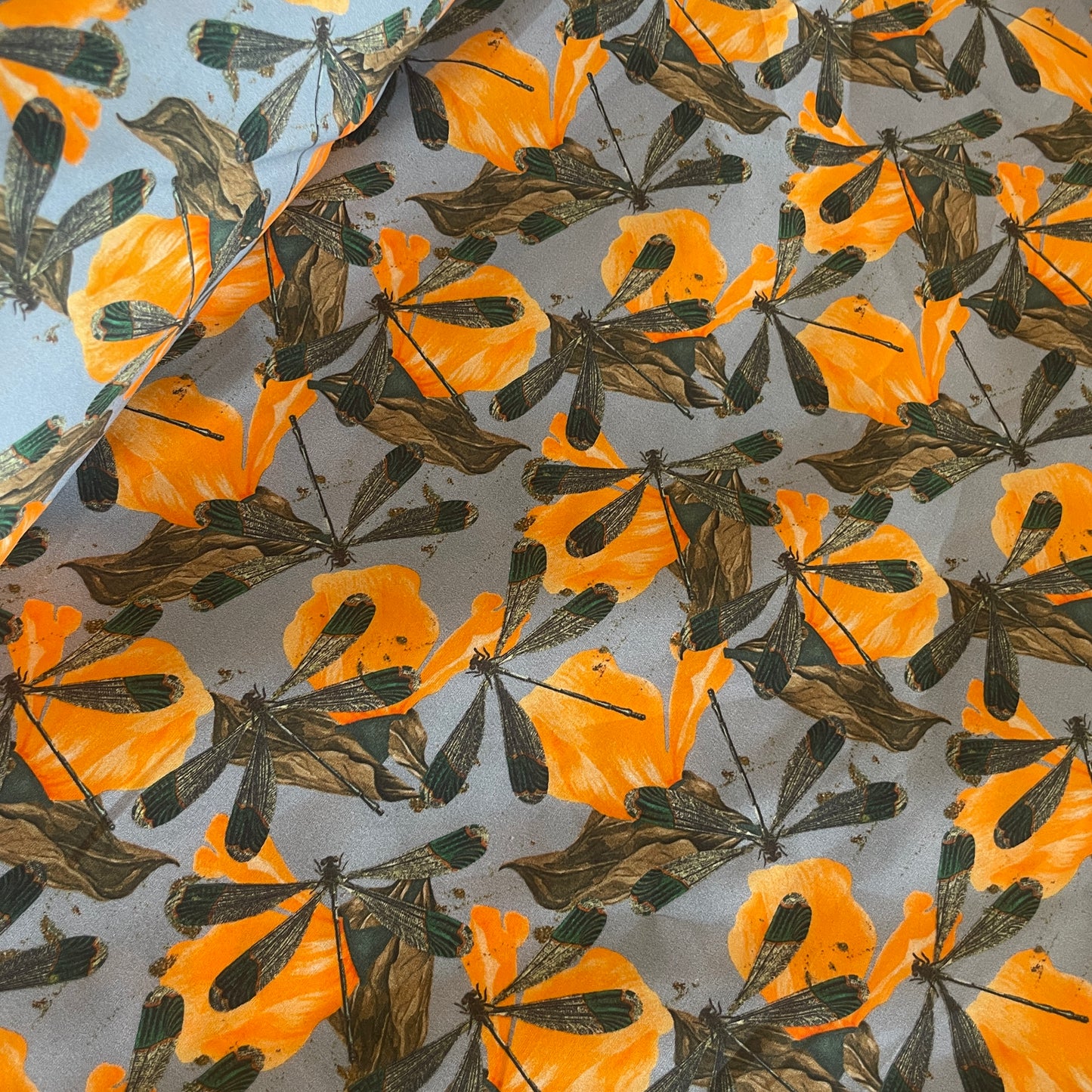 Dragonfly orchard Cotton lawn