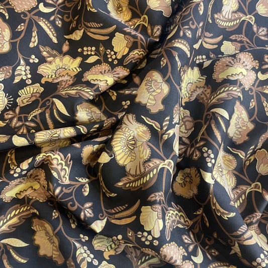 Hazel ember cotton voile