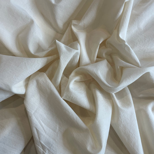 Cream cotton lawn
