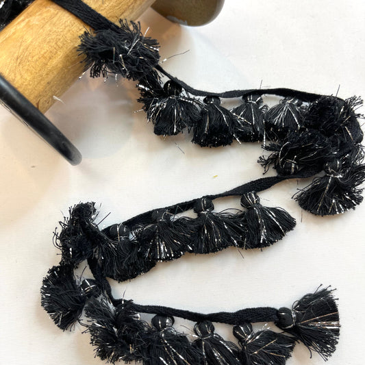 Nightlife Tassel Tinsel Cotton Fringe