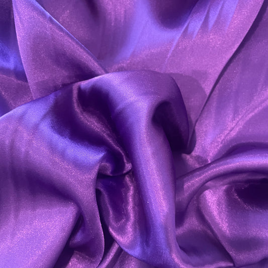 1m purple satin