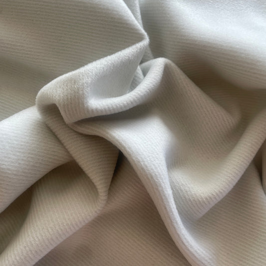 1.4m ivory brushed twill coating