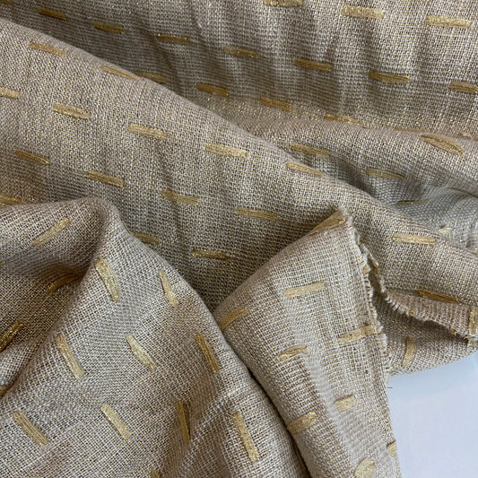 Luxe Ribbon Weave Linen