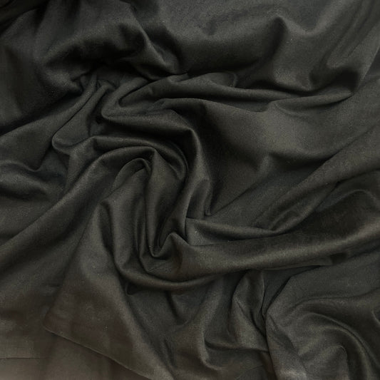 Black super stretch Viscose Jersey