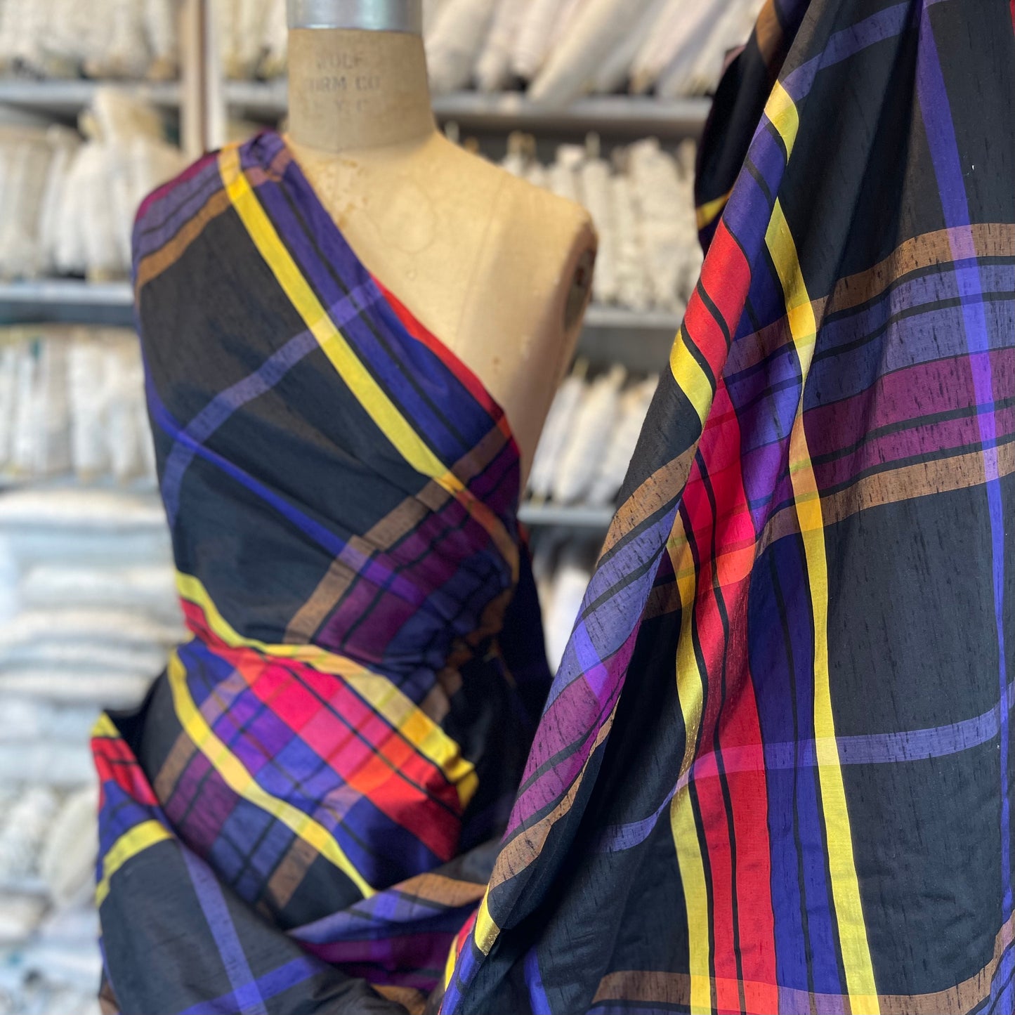 Westwood tartan Silk Dupion