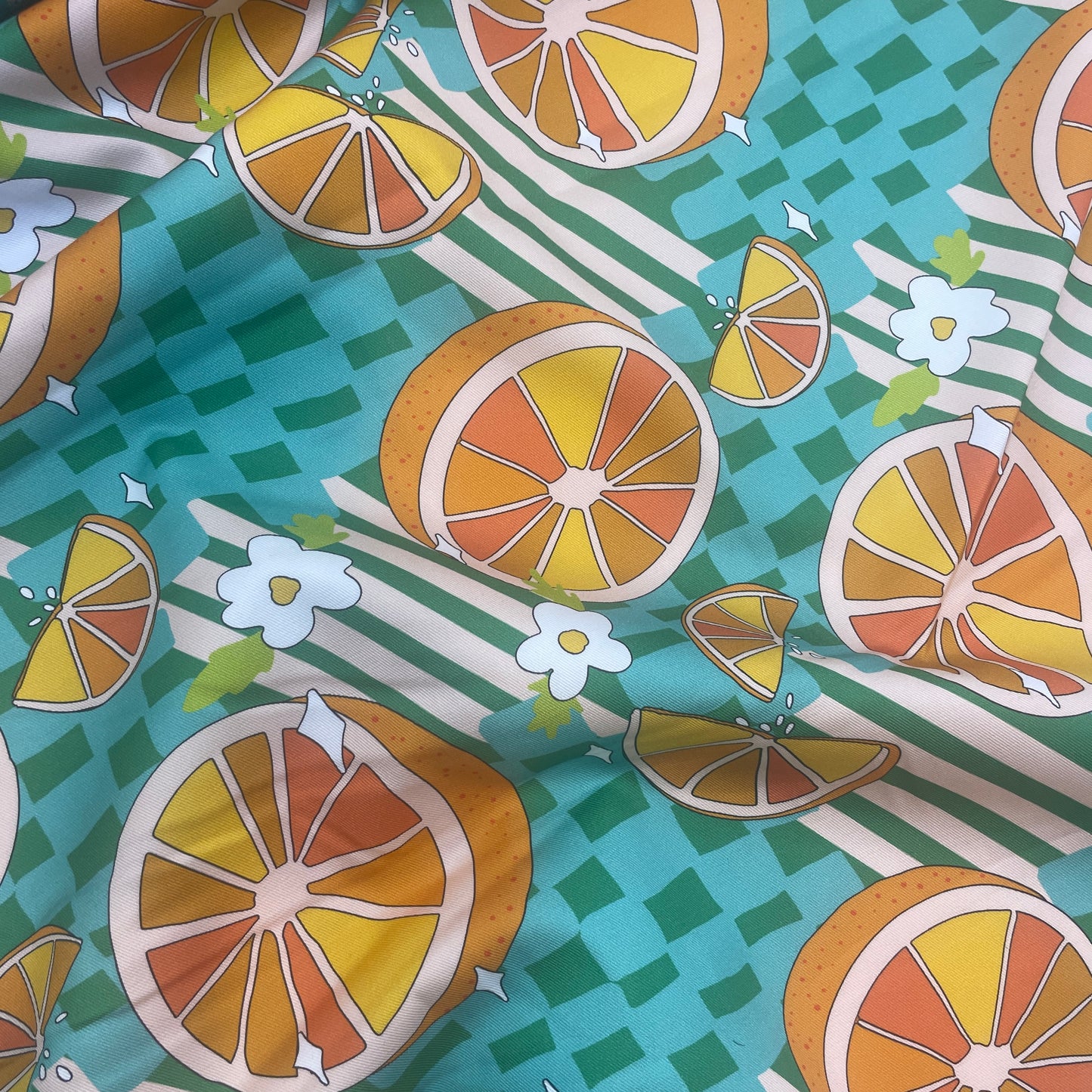 Summer abroad Aperol spritz spearmint cotton drill