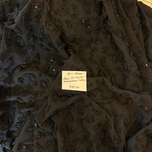 3m Black Acetate Satin