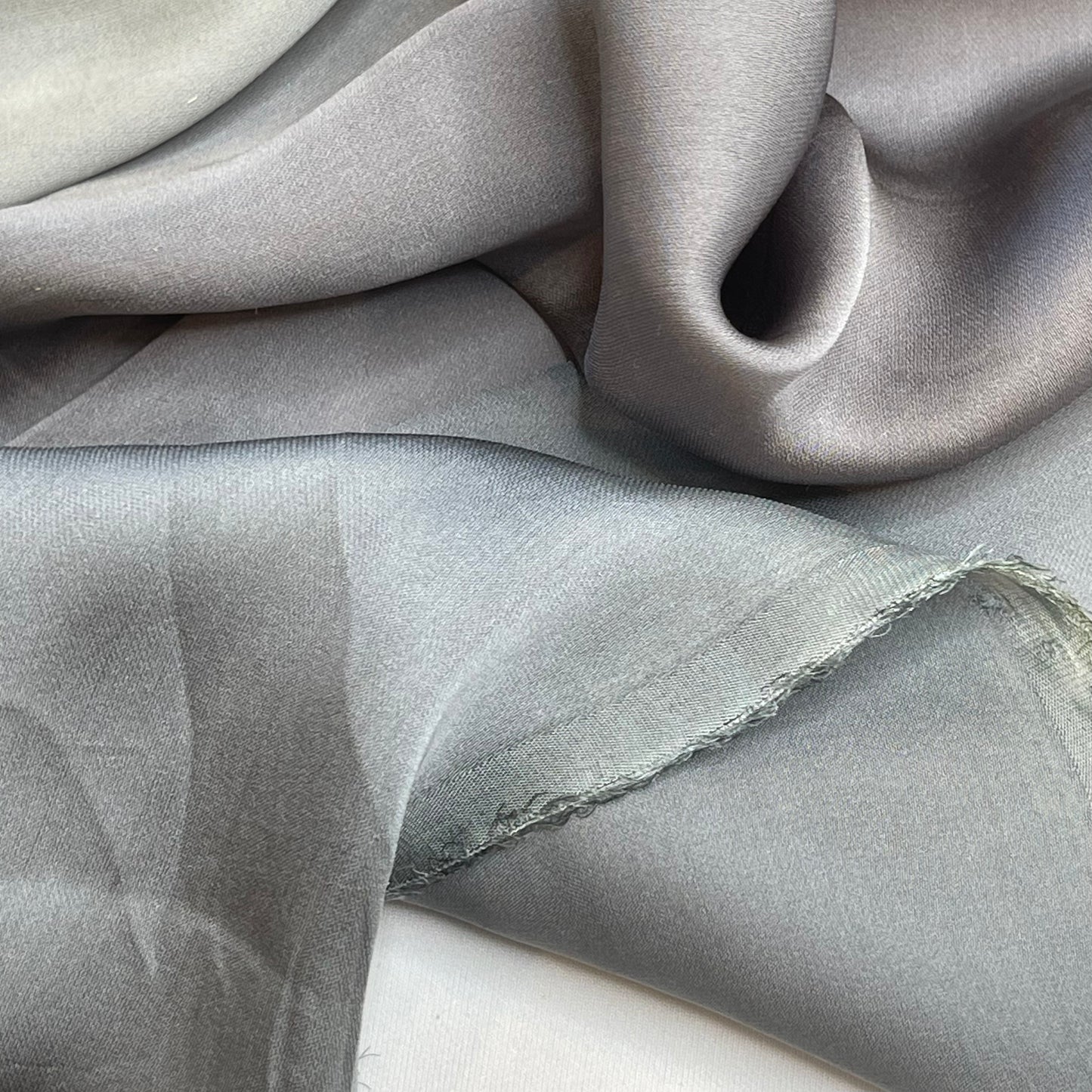 Hazen Moon Ombré Silk Satin Georgette