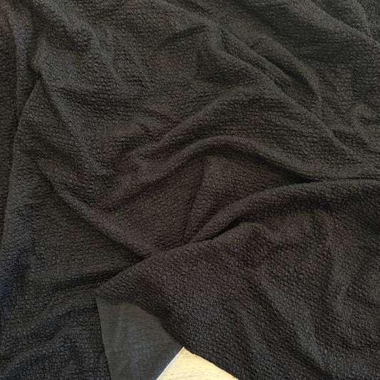 50cm Black lightweight supersoft jumper knit