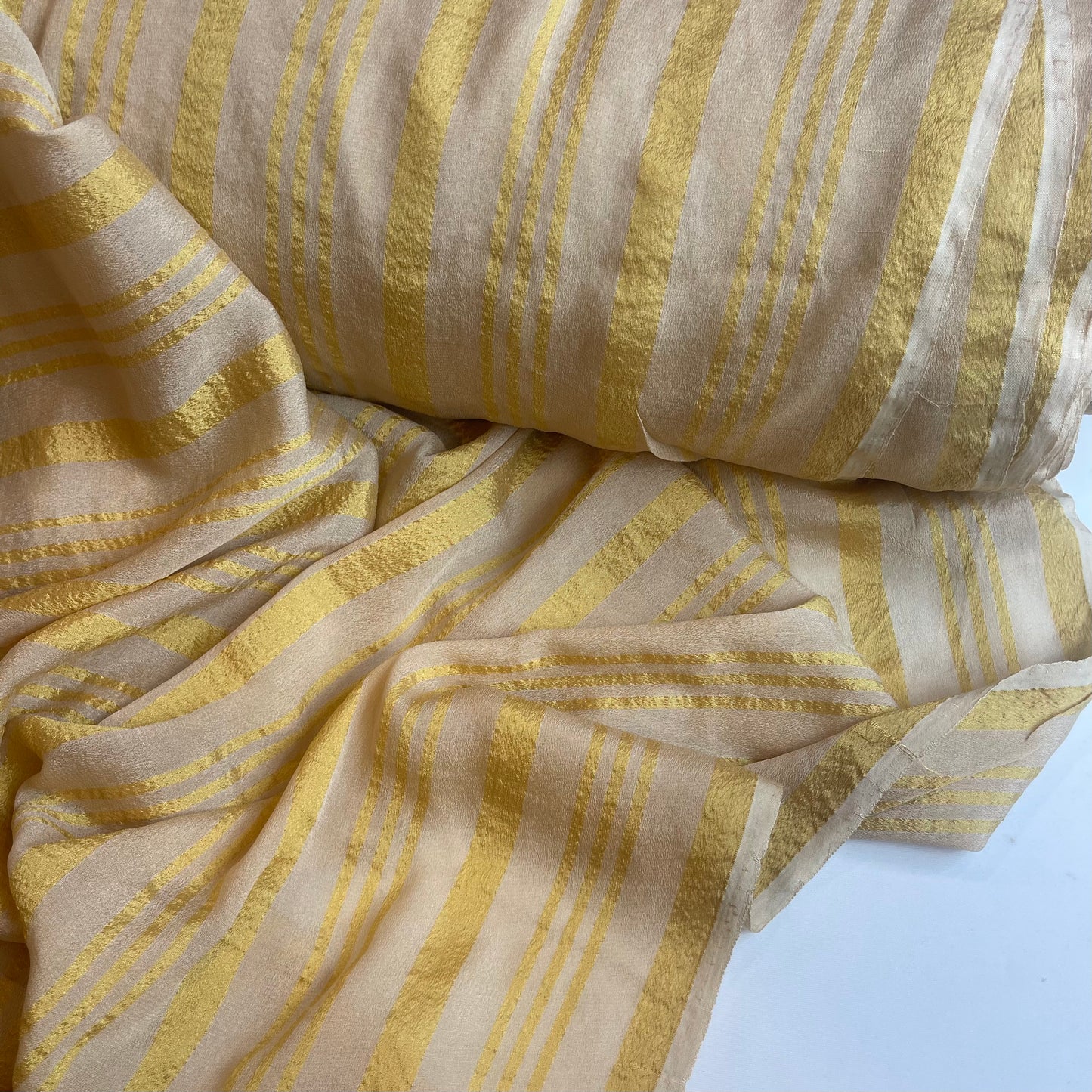 Golden Moon Hand Woven Silk