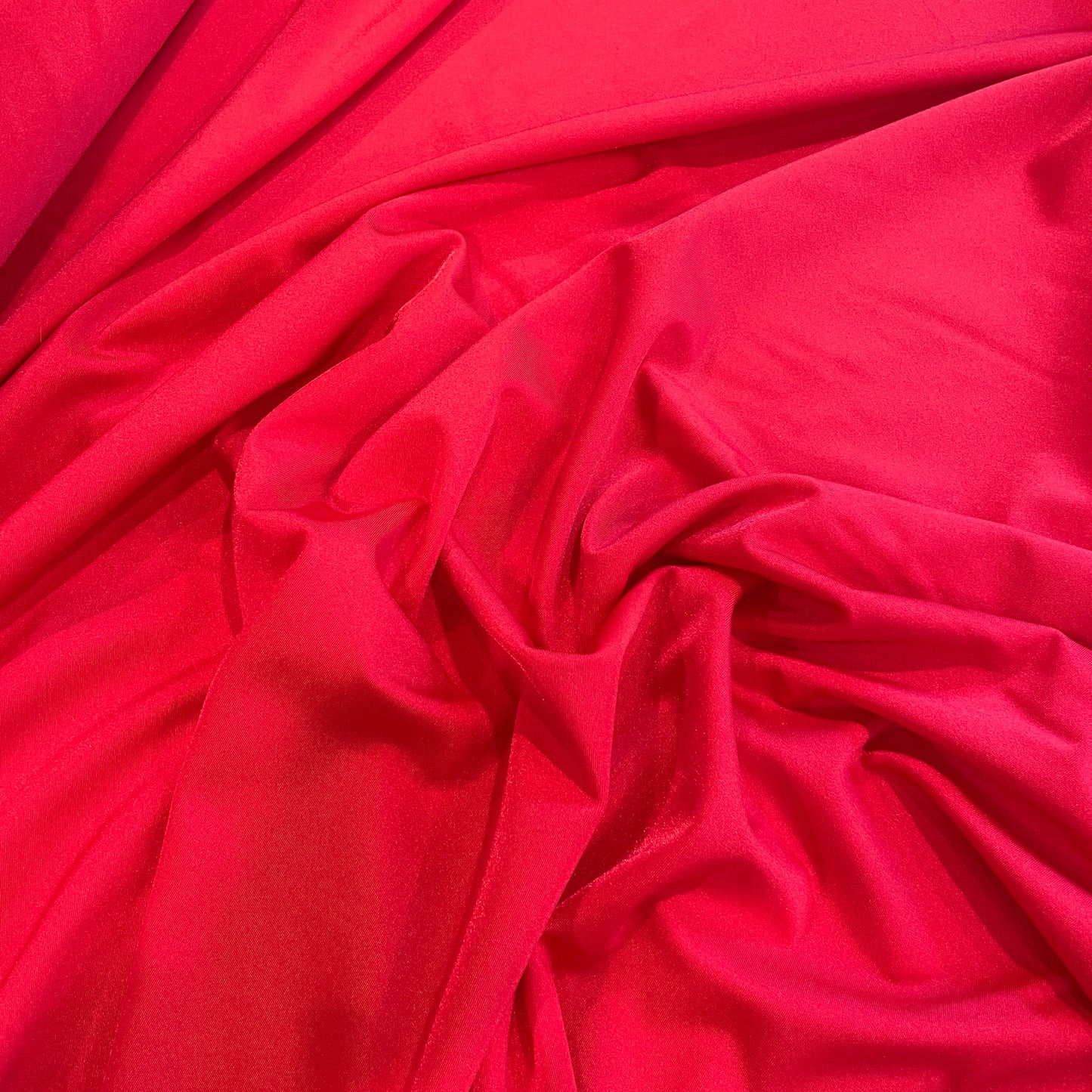 Watermelon red shiny lycra
