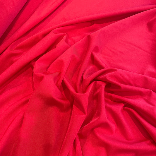 Watermelon red shiny lycra
