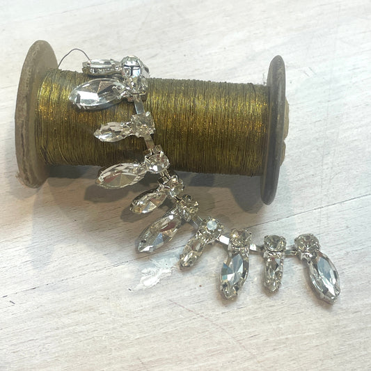 12cm Diamonte Trim Piece