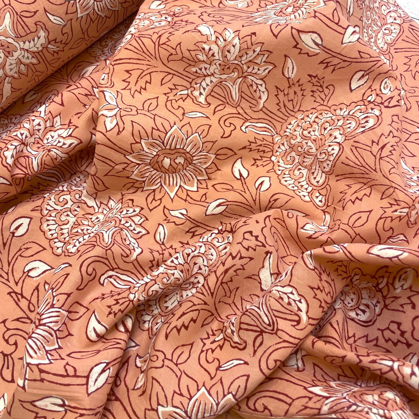 Jaigarh block print cotton voile