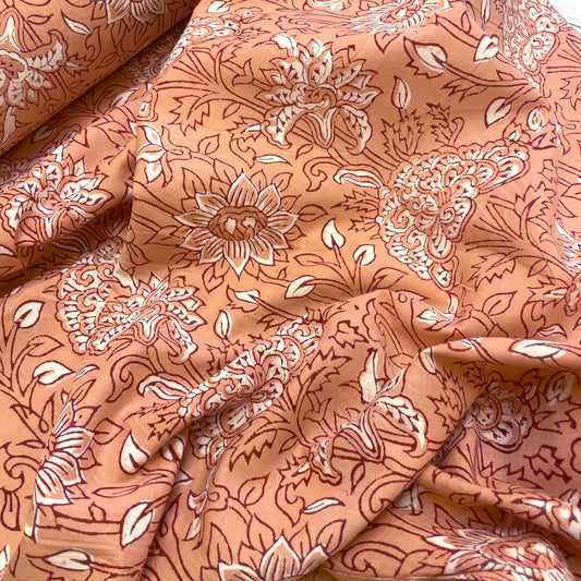 Jaigarh block print cotton voile
