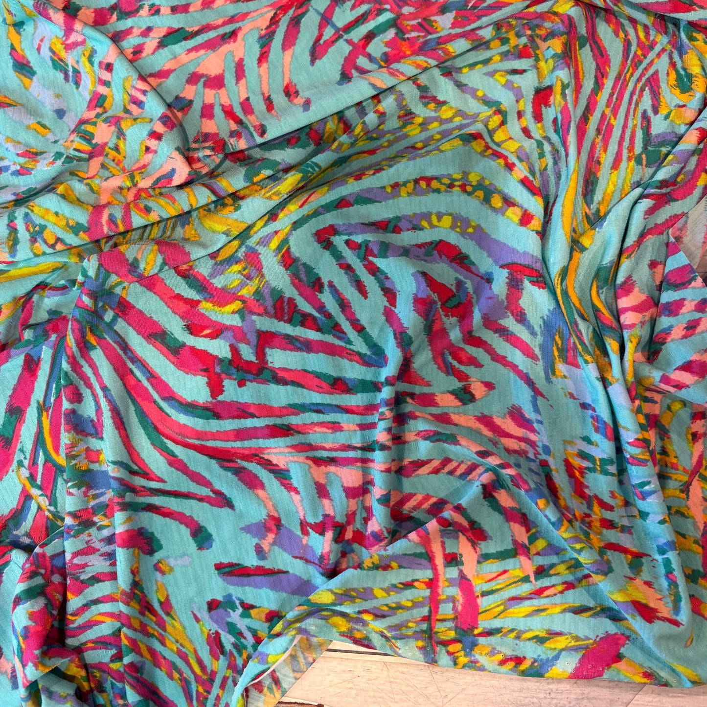 70cm Rainbow Zebra Jersey