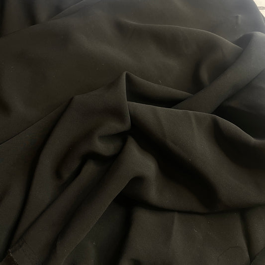 Joni black Viscose Stretch Suiting
