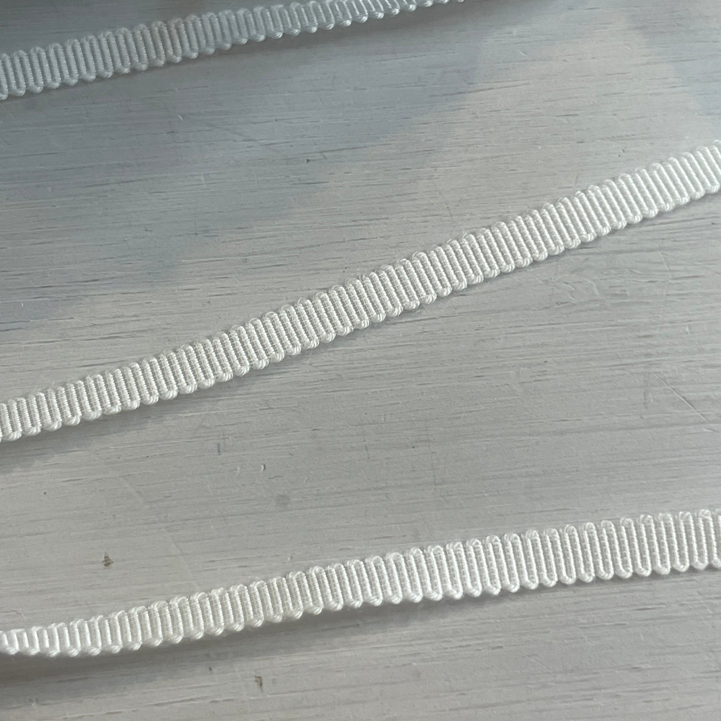 Ivory 4mm grossgrain ribbon