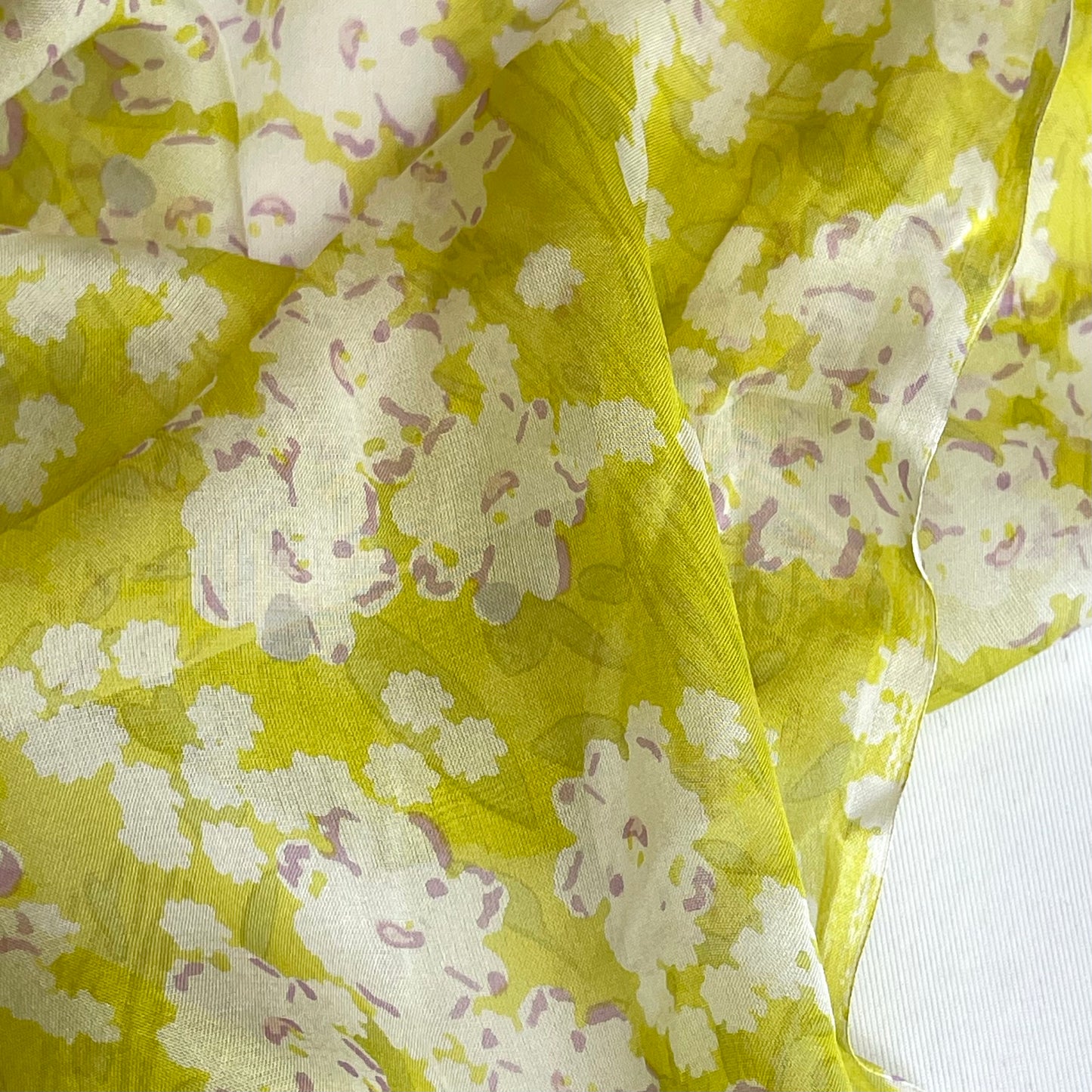 Spring meadow Silk Chiffon