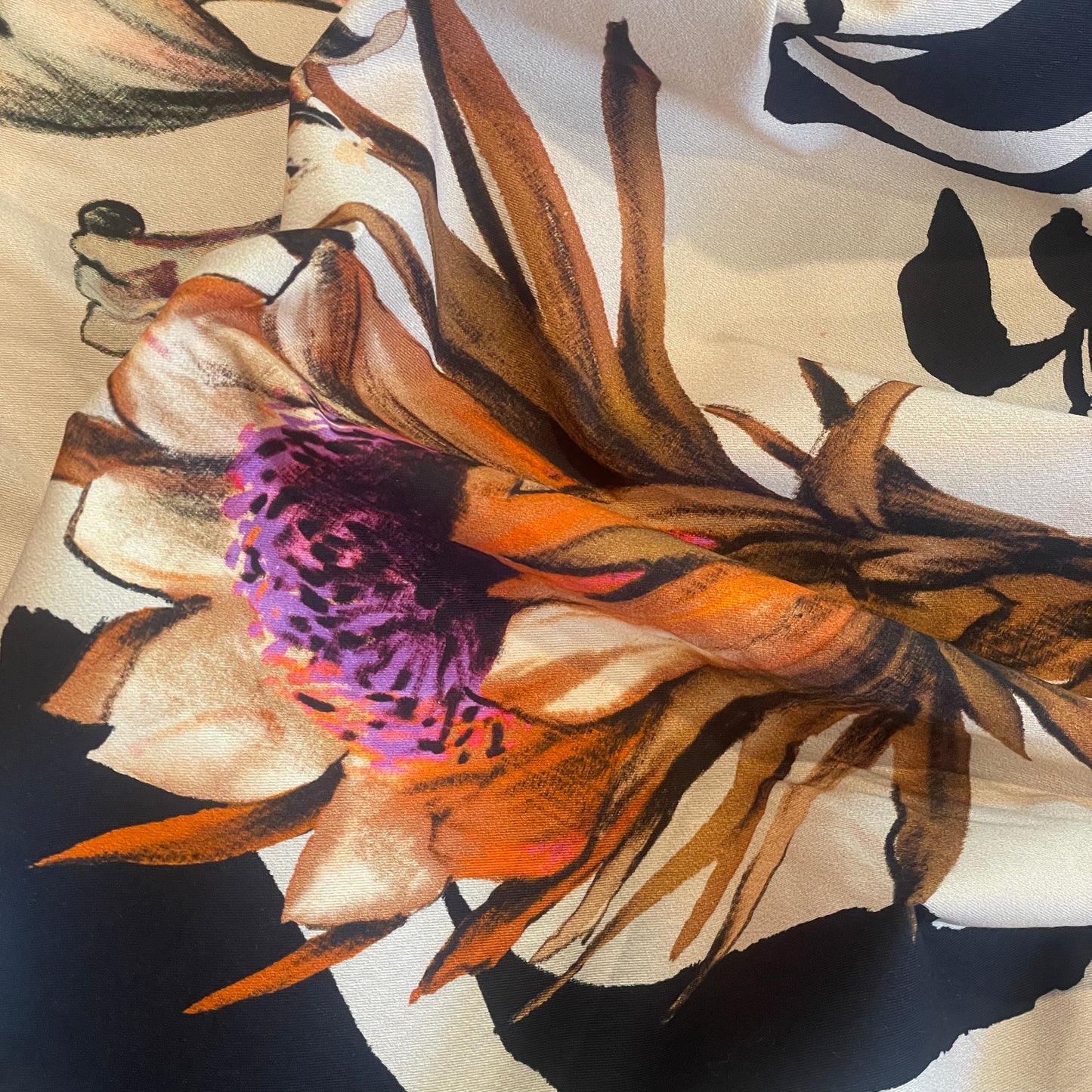 Protea stretch cotton sateen