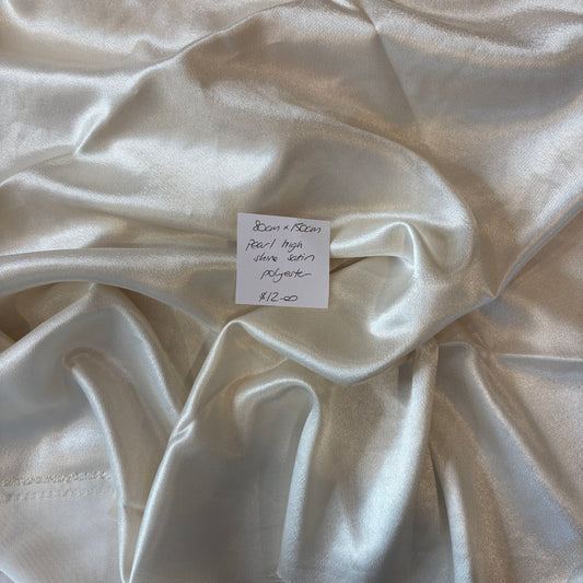 80cm Pearl High Shine Satin