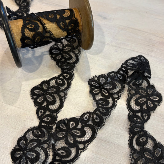 Cleo Black Lace