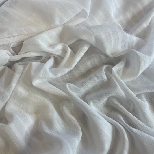 Cyprus white stripe cheesecloth